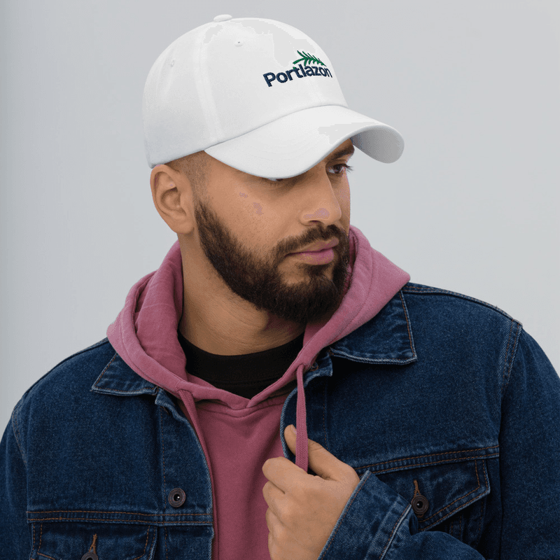 Portlazon Dad Hat - Support Local! image 1