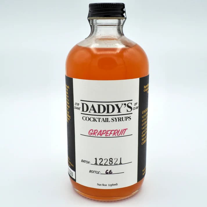 Grapefruit Demerara Syrup (8 oz) image 1