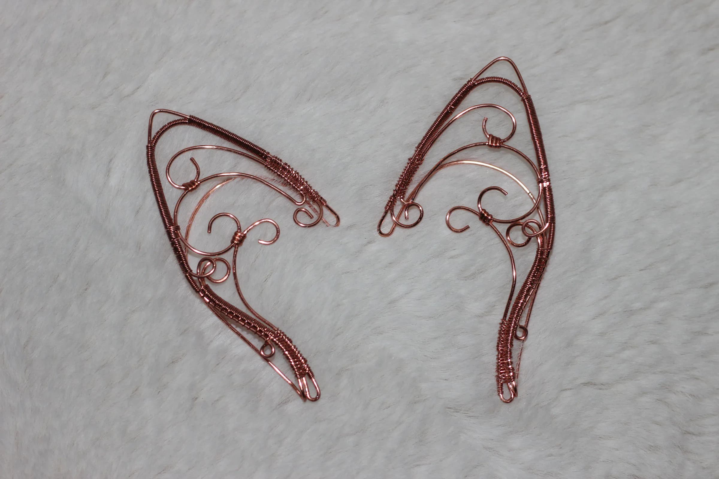 Elf Ear Cuffs Copper image 1