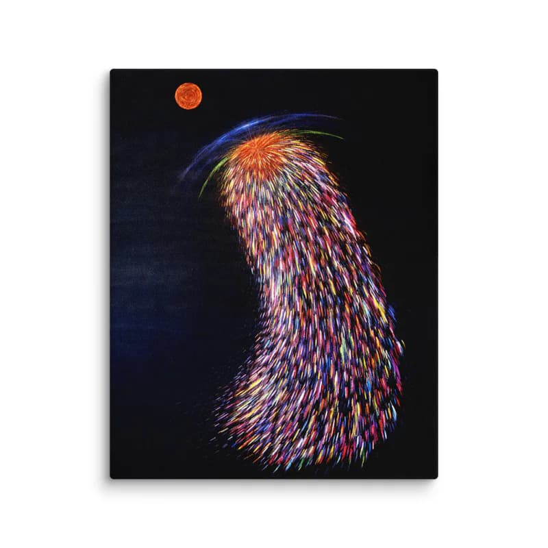 All Of Us - Canvas Print - Portland-Based Artist - Hunter Allan - 16x20 image 1