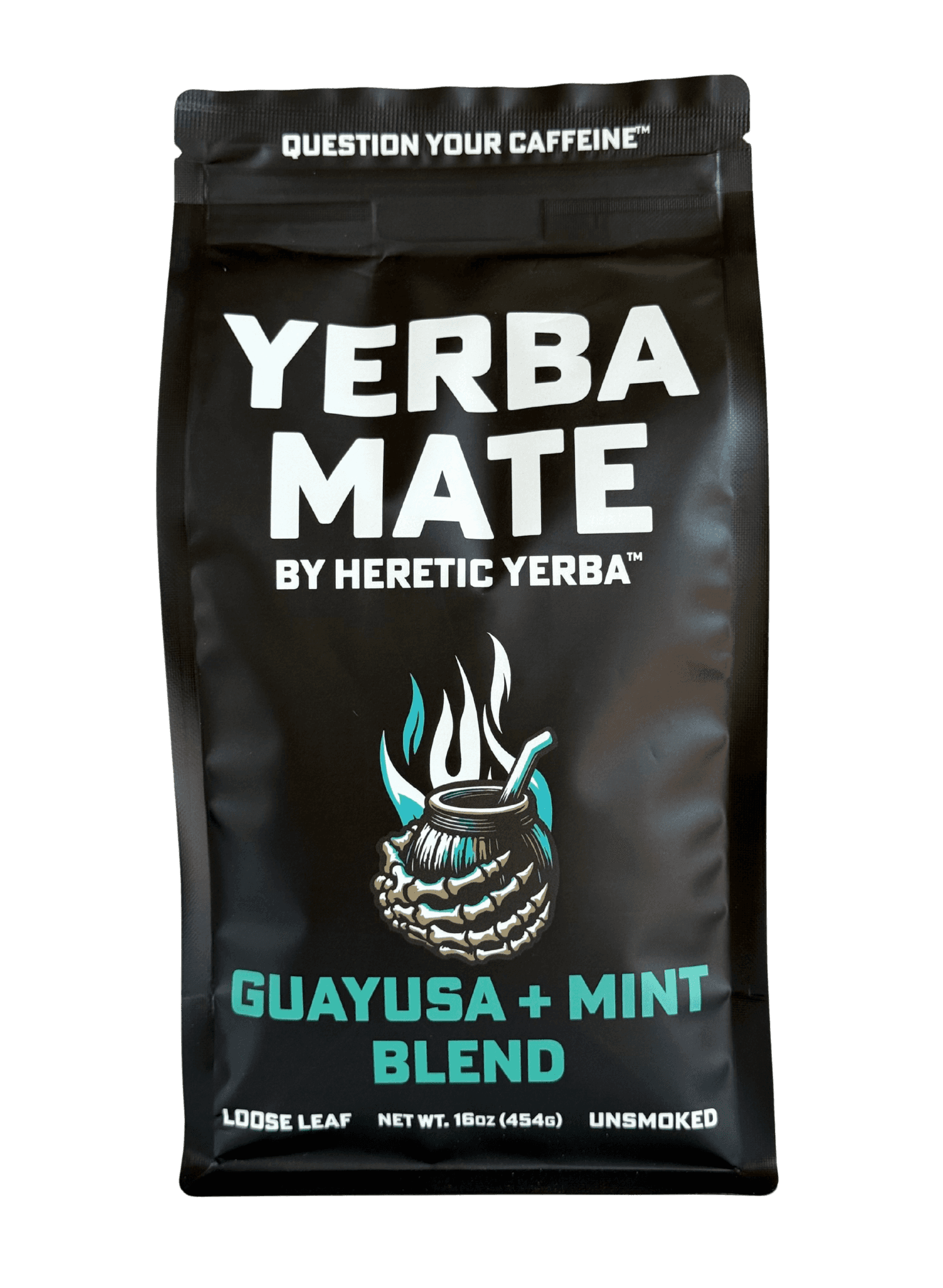 Loose Leaf Yerba Mate Guayusa Mint Blend image 1