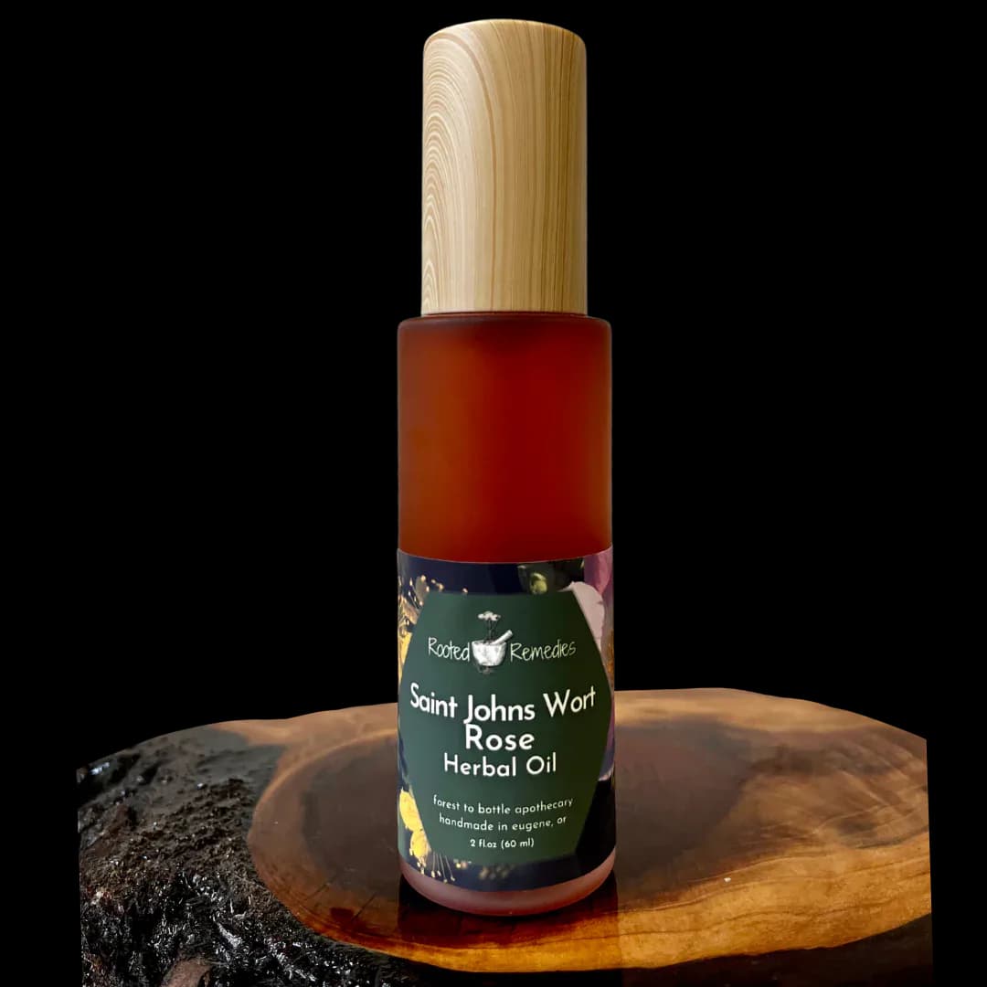 St. Johns Wort Rose Oil image 1