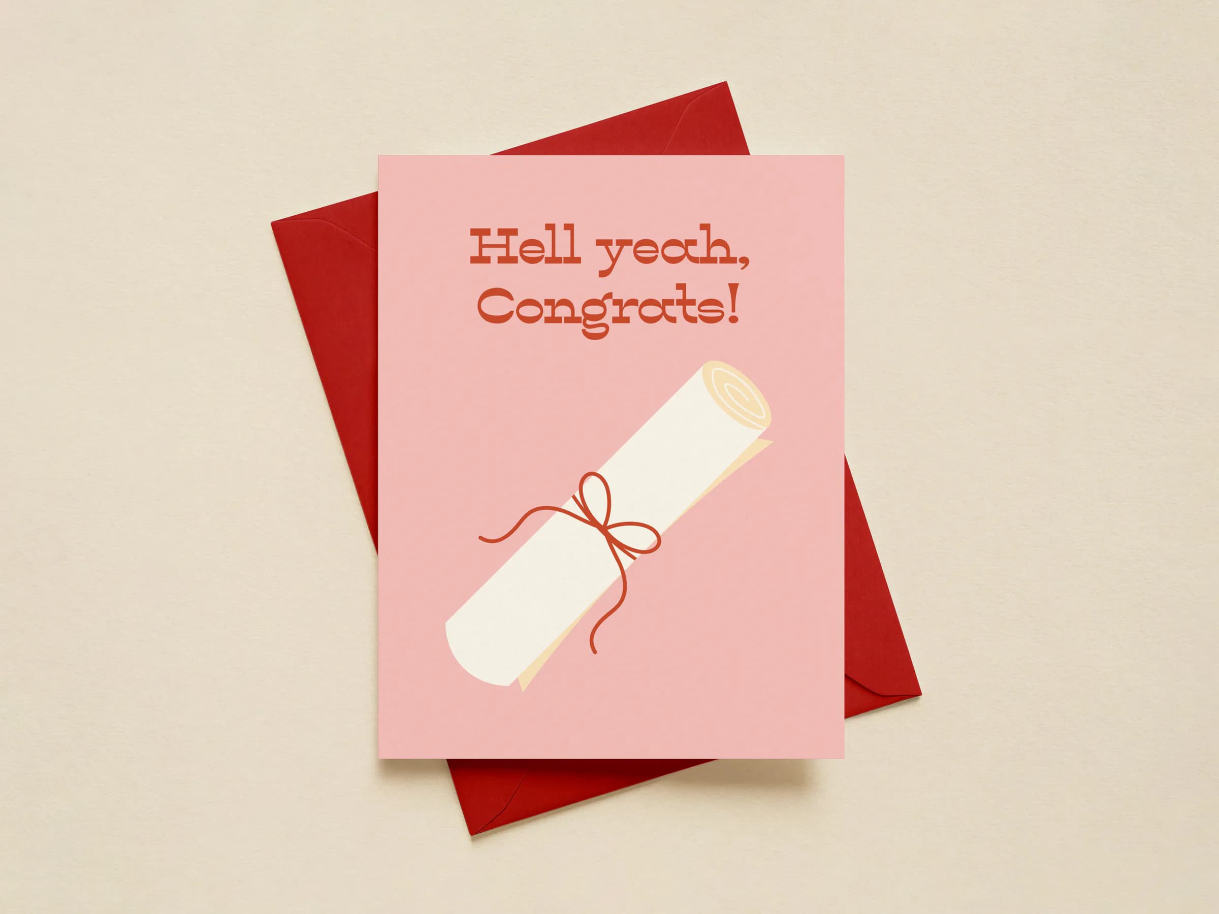 Hell Yeah, Congrats! Card image 1