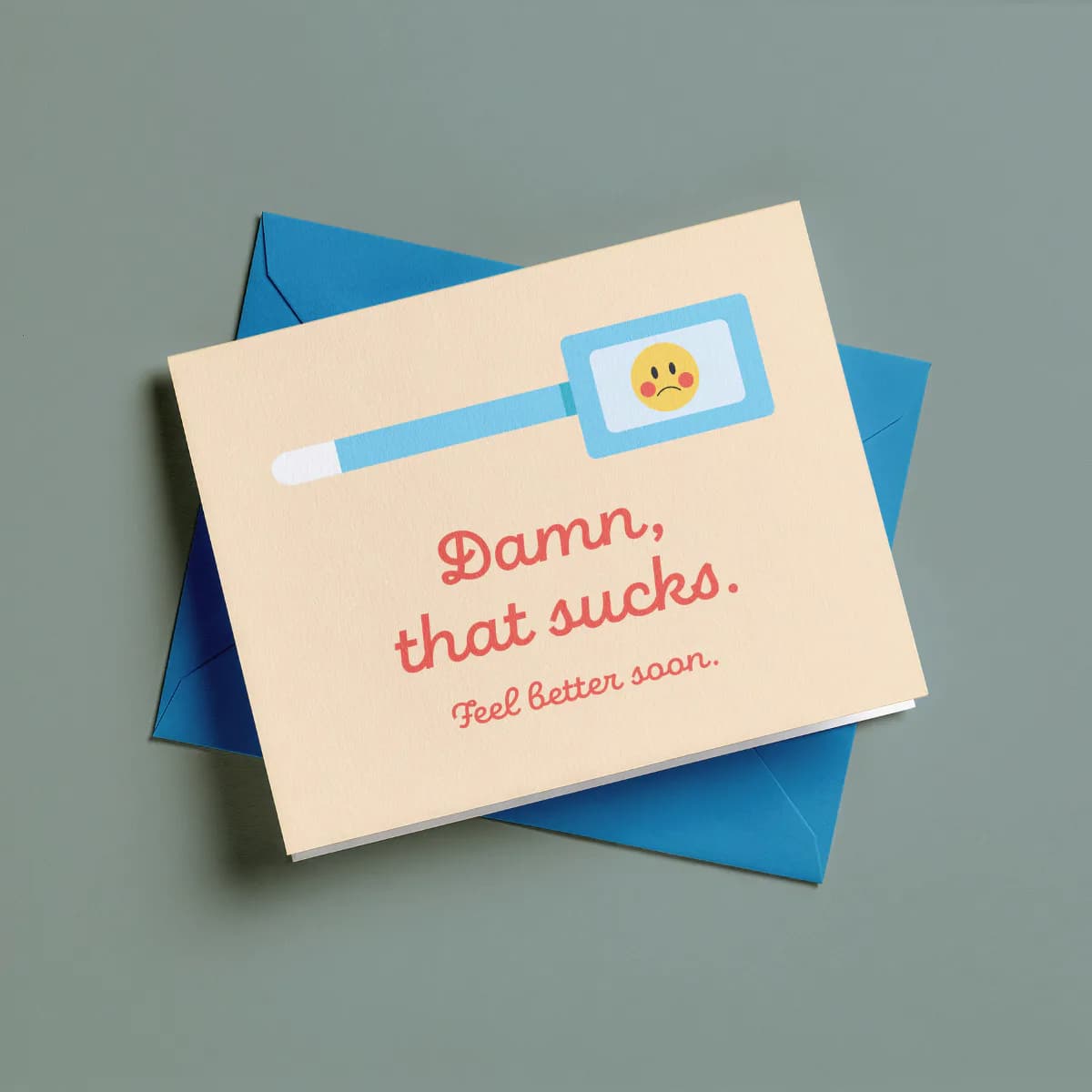Thermometer Card