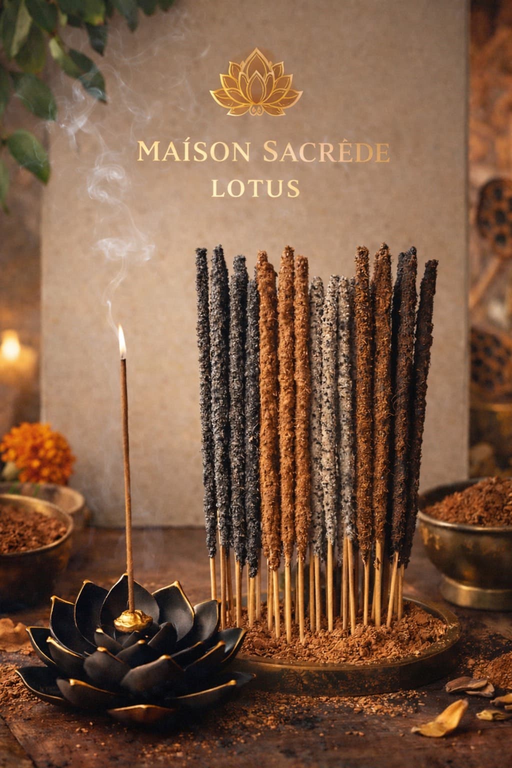 Hand-Rolled Incense Sticks — 6 Pack image 1
